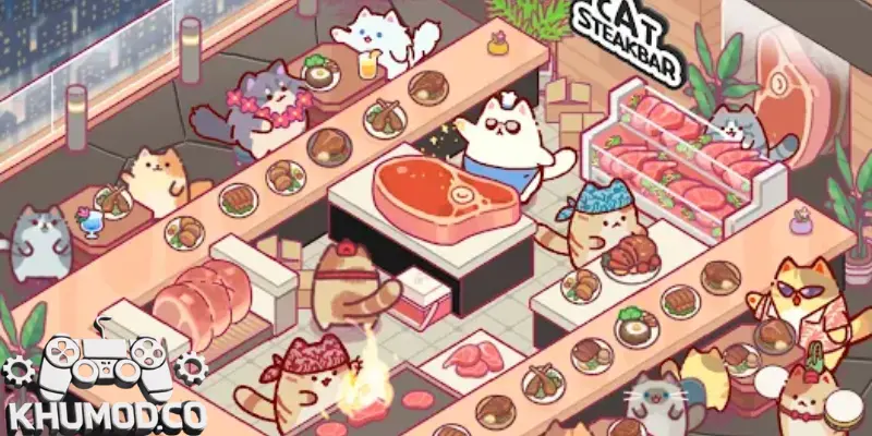 Cat Snack Bar MOD APK