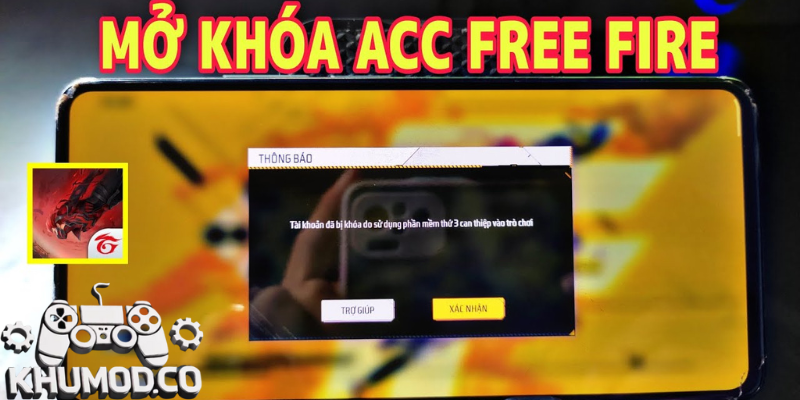 app mở khóa acc ff