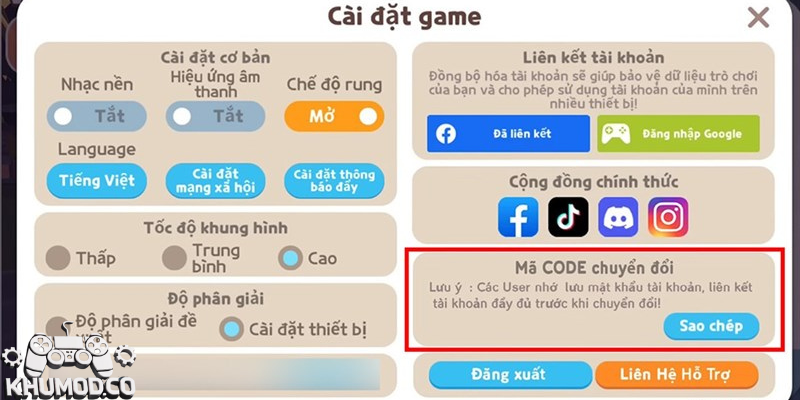 nhập code play together
