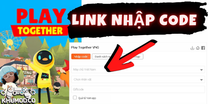 nhập code play together